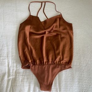 Copper bodysuit